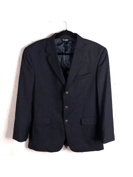 Jos. A. Bank Other - Jos A Bank Blazer Mens 41R Navy Blue 100% Wool Sport Coat Jacket Career